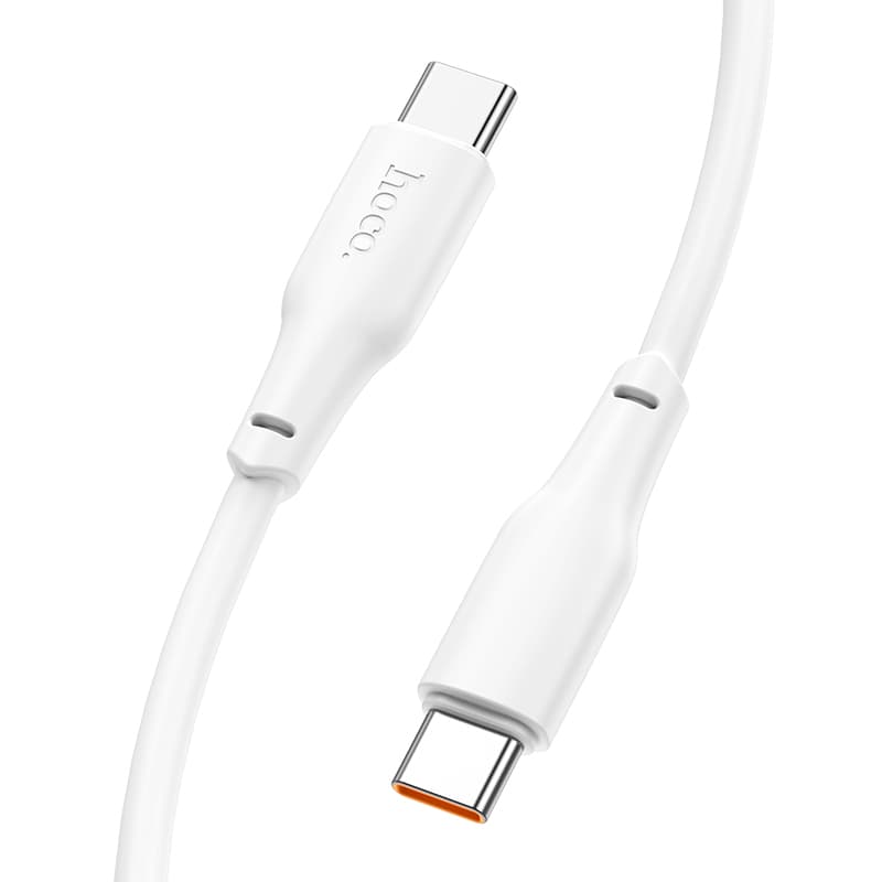 Кабель для зарядки Type-C to Type-C HOCO X93 PD 60W 3A 1м белый