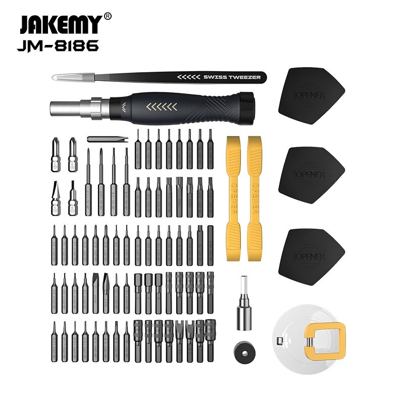 Набор отверток Jakemy JM-8186-B 83 в 1 Набор отверток Jakemy JM-8186-B 83 в 1