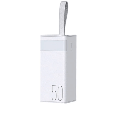 Внешний аккумулятор повербанк Power bank Remax RPP-321 50000mAh PD 20W + QC 22.5W белый
