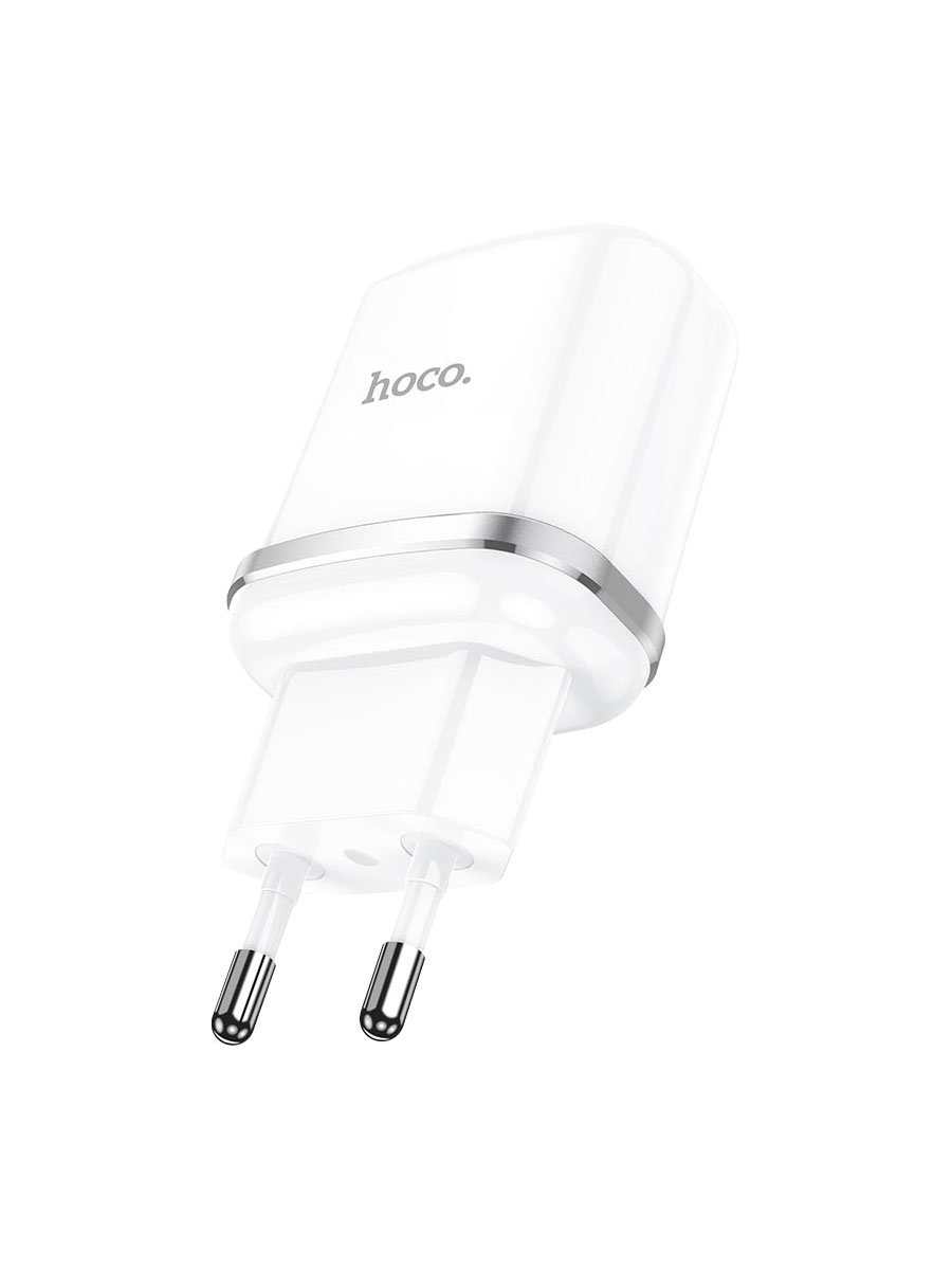 фото Сетевое зарядное устройство Адаптер Блок питания HOCO N3 USB QC3.0 18W белое