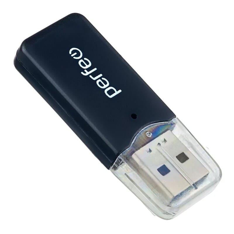 Картридер R022 USB 2.0 на TF черный