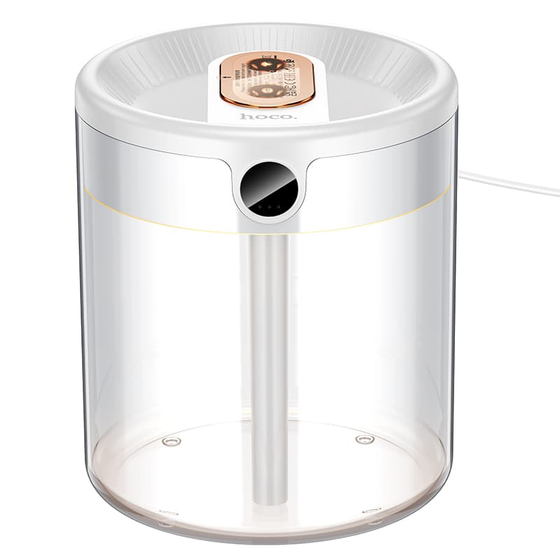 Увлажнитель воздуха HOCO HX31 1.4л с дисплеем и подсветкой белый