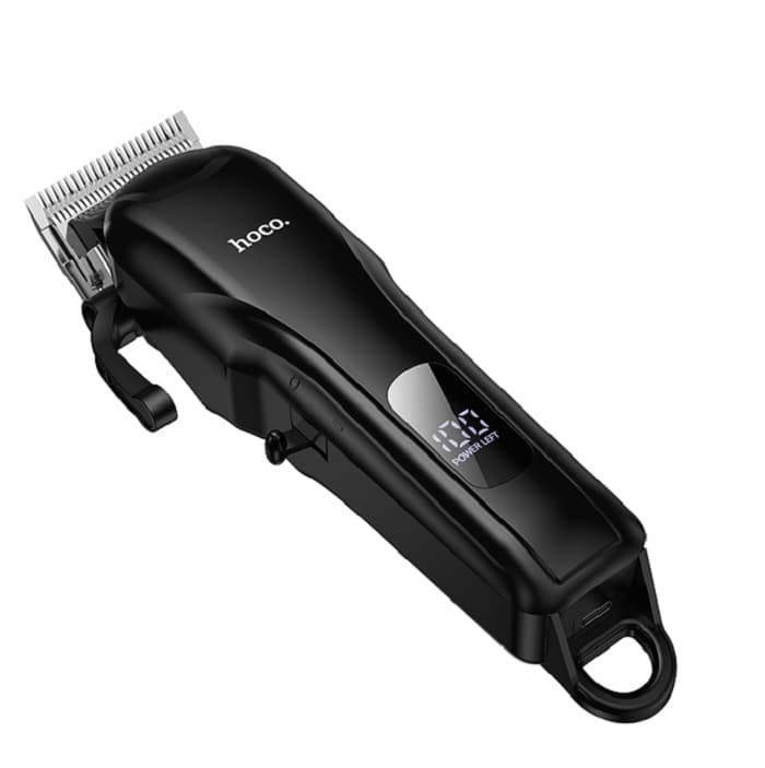 Машинка для стрижки волос Hoco HP24 с дисплеем 2000mAh черный