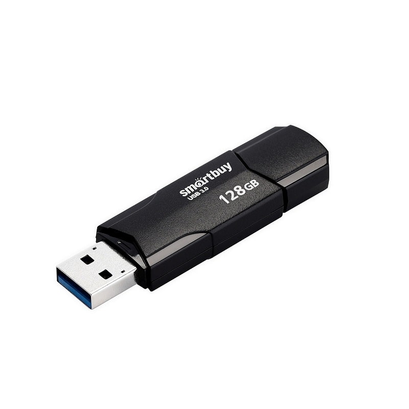 Изображение Флеш-накопитель Smartbuy Clue USB 3.0/3.1 черный 128Gb