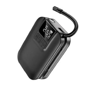 Автомобильный компрессор беспроводной  насос Hoco S53 5000mAh черный 