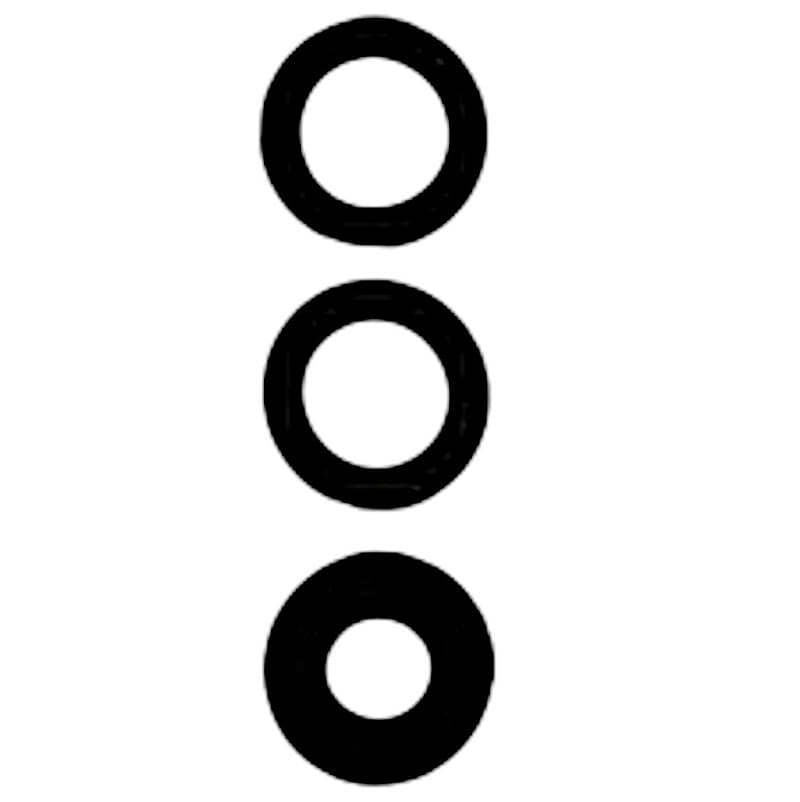 Стекло камеры для Samsung A155/A15 черное