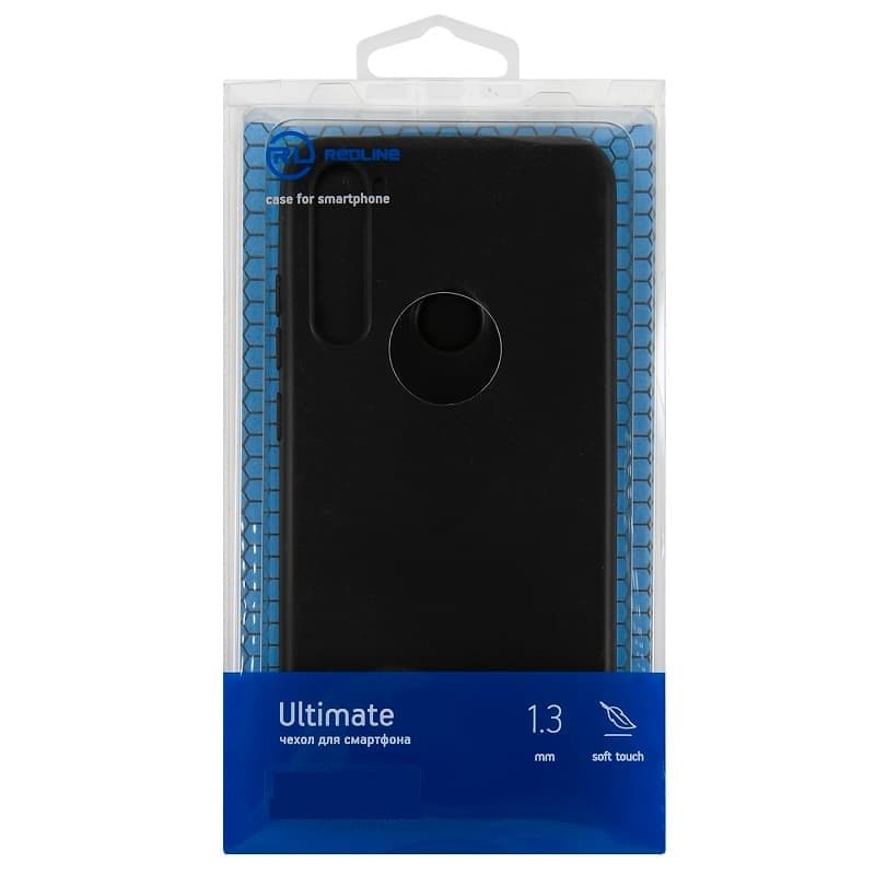 фото Чехол накладка для Xiaomi Redmi Note 13 Pro Plus Red Line Ultimate силикон черная