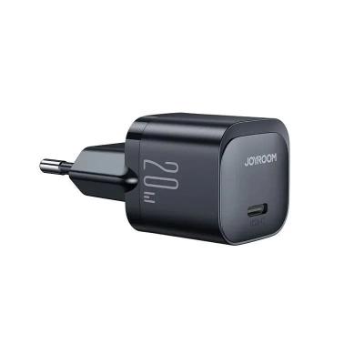 Сетевое зарядное устройство Адаптер Блок питания Joyroom JR-TCF02 Mini PD 20W 3.0 Type-C USB-C черное