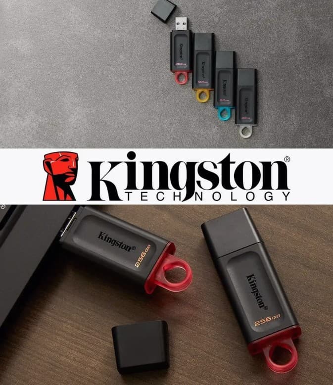 Изображение Флеш-накопитель Kingston DTX Exodia USB 3.2 черный/красная 256Gb