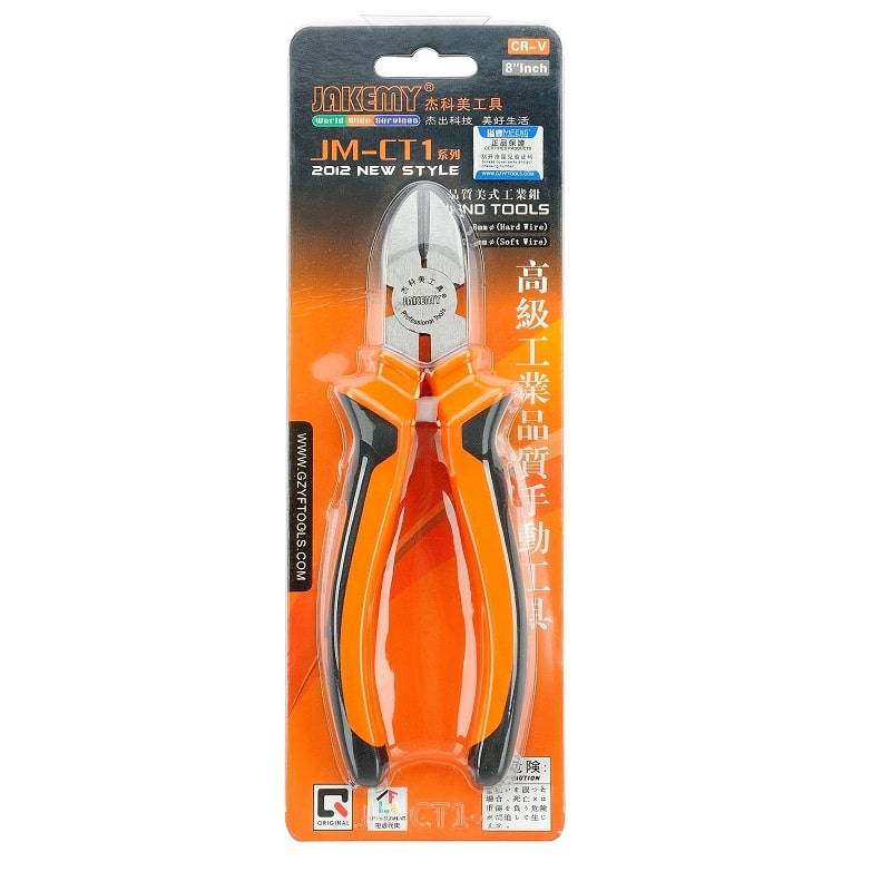 Кусачки бокорезы Jakemy JM-CT1-5, 8 дюймов