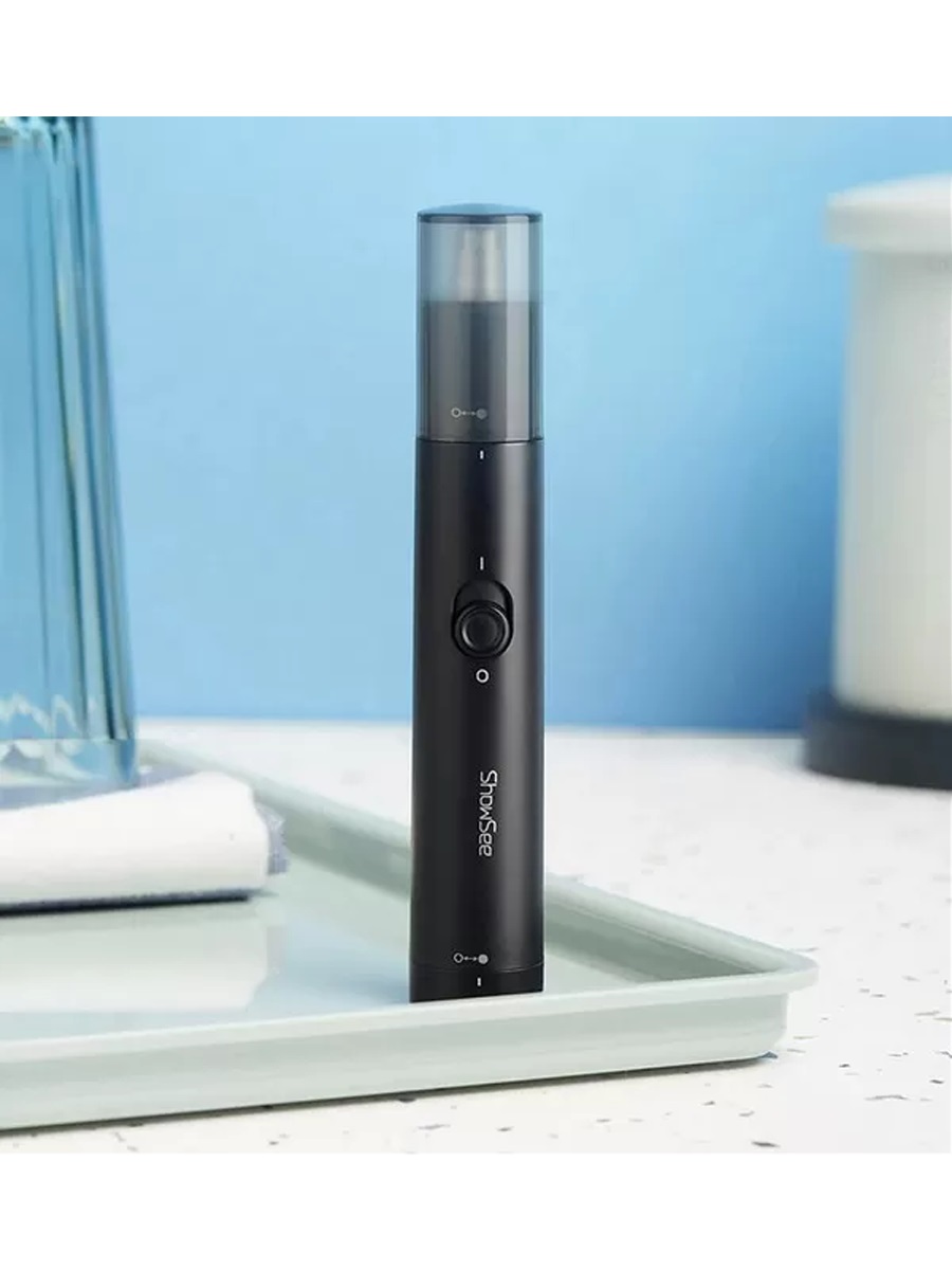 Триммер для носа ушей ми сяоми ксиоми ShowSee Nose Hair Trimmer C1 черный