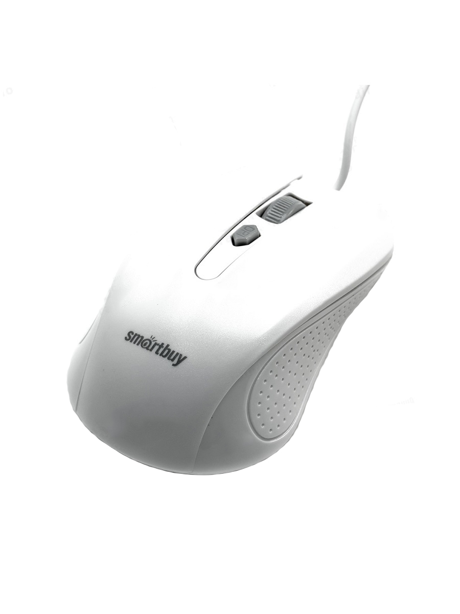 Мышь проводная Smartbuy ONE 352 белая  (SBM-352-WK)