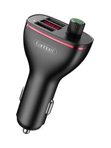 FM трансмиттер bluetooth модулятор Ealdom ET-M58 2USB черный