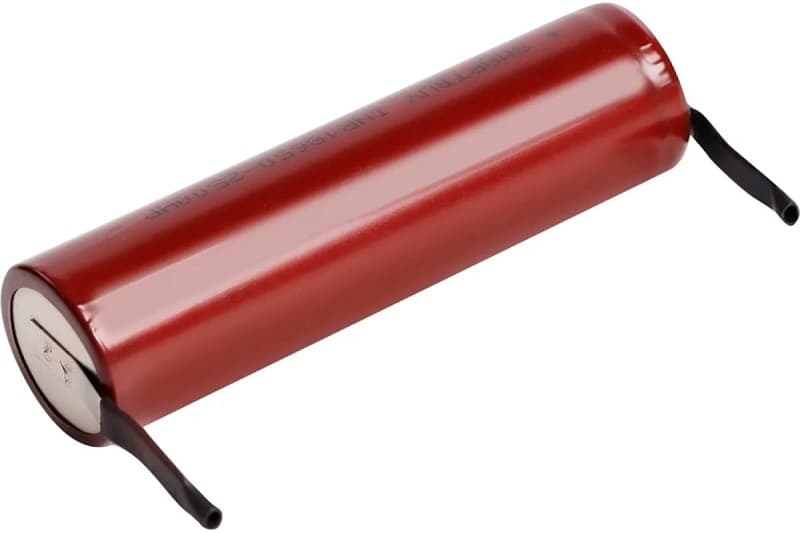 Аккумулятор Smartbuy литиевая LI18650 2500mAh высокотоковый с выводами 3.7V (SBBR-18650-1S2500HP) Аккумулятор Smartbuy литиевая LI18650 2500mAh высокотоковый с выводами 3.7V (SBBR-18650-1S2500HP)