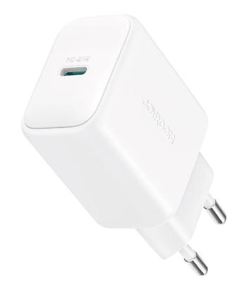 Сетевое зарядное устройство Адаптер Блок питания Joyroom JR-TCF20EU PD 20W QC3.0 Type-C USB-C белое