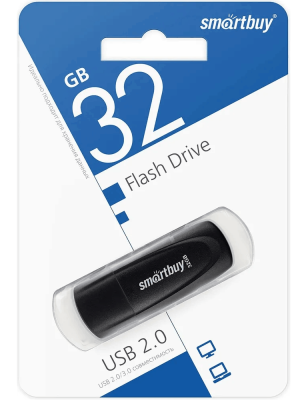 Флеш-накопитель Smartbuy Scout черный 32Gb