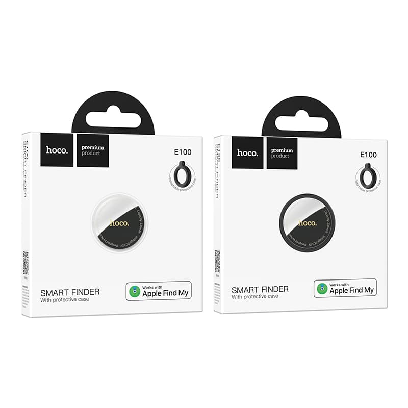 фото Беспроводная метка GPS трекер маячок AirTag Hoco E100 Graceful для iphone белый