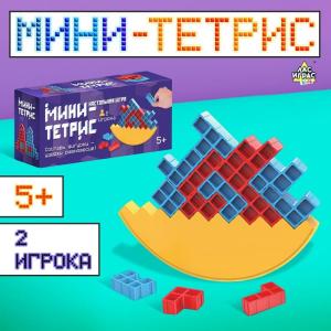 Настольная игра головоломка мини тетрис пластик арт 10062369