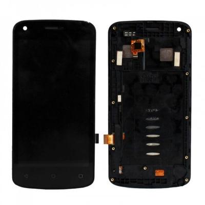 Дисплей для Fly FS456 + тачскрин черный