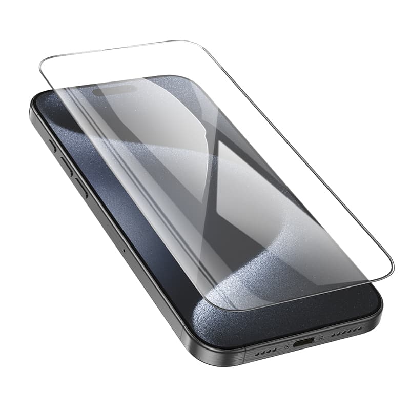 фото Защитное стекло для iphone 17 Pro (6.3) Borofone BF6 3D черное