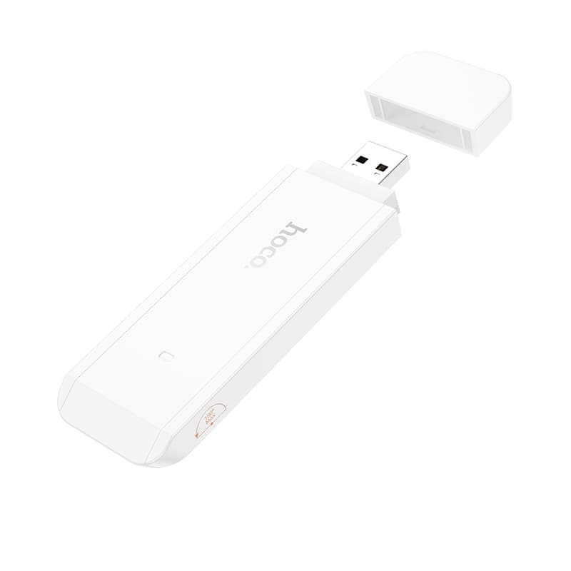 Беспроводной WiFi Роутер Hoco HI40 Wi-Fi6 4G 150Мбит/с белый