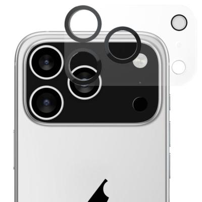 Защитные стекла на линзы для камеры iphone 17 Pro (6.3)/17 Pro Max (6.9) Joyroom JR-17QS3 титановый серый