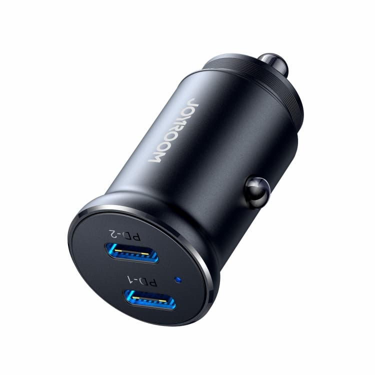 фото Автомобильное зарядное устройство Joyroom JR-CCN06 Mini Metal 2PD 30W Type-C USB-C черное