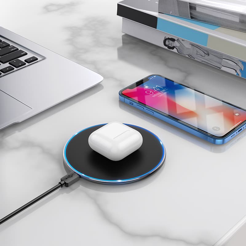 фото Беспроводное зарядное устройство Borofone BQ3 Pro 15W черное