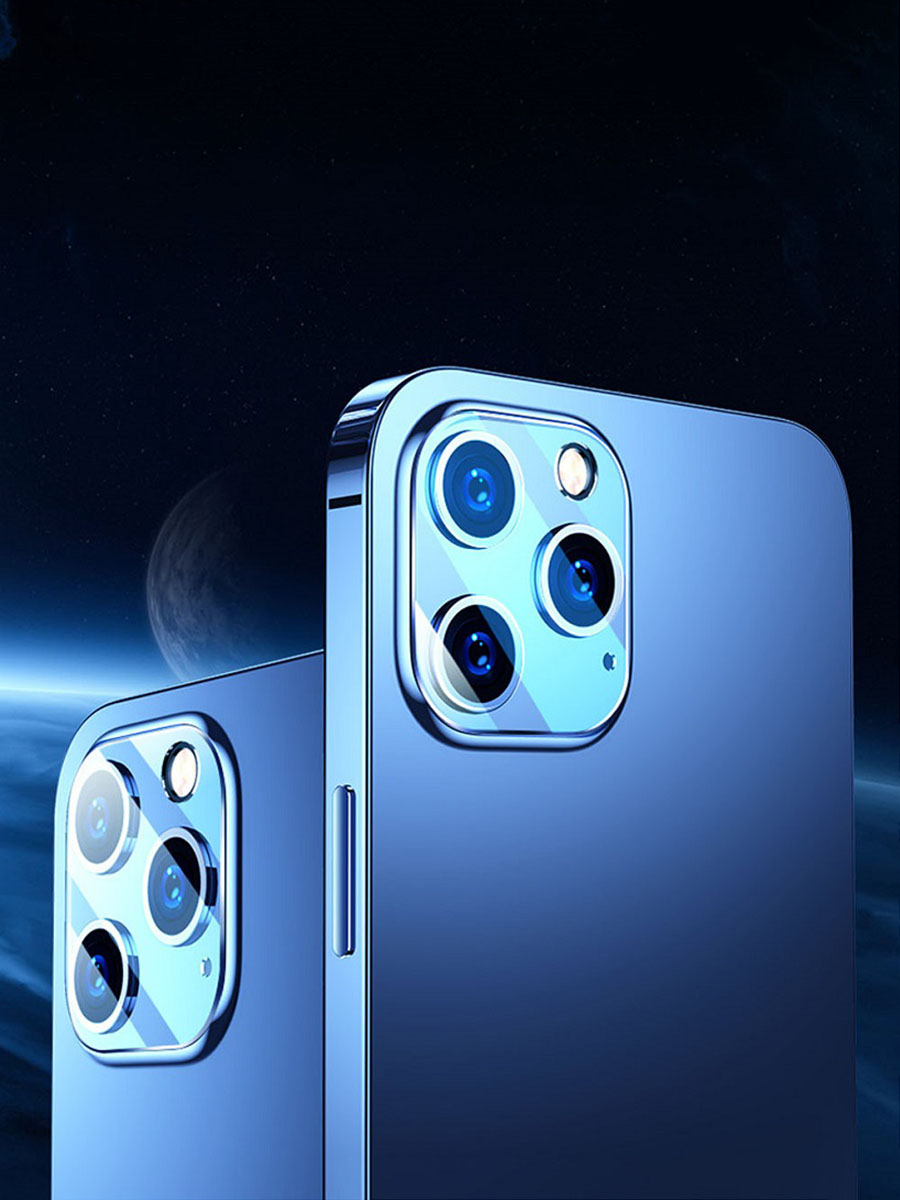 фото Защитное стекло на камеру для iphone 12 6.1 Joyroom JR-PF730 прозрачное