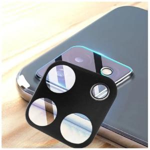 Защитное стекло на камеру для Realme C35 Lanxiu черное