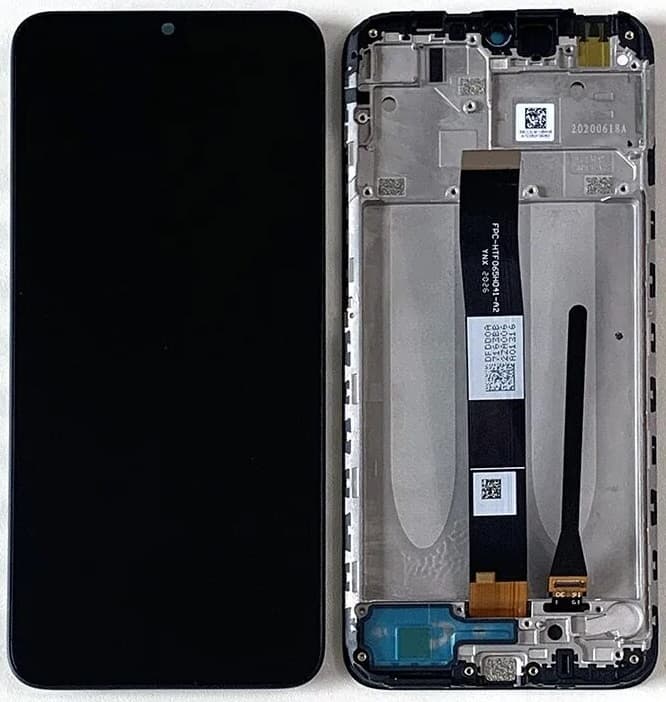 Дисплей для Xiaomi Redmi 9A/9C + тачскрин черный с рамкой Дисплей для Xiaomi Redmi 9A/9C + тачскрин черный с рамкой