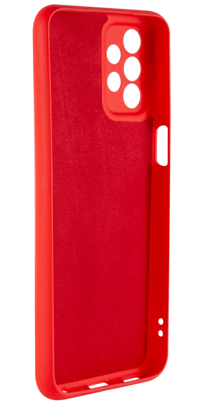 фото Чехол накладка для Xiaomi Redmi Note 12 5G/Poco X5 5G Red Line iBox Case с защитой камеры и подложкой силикон красная