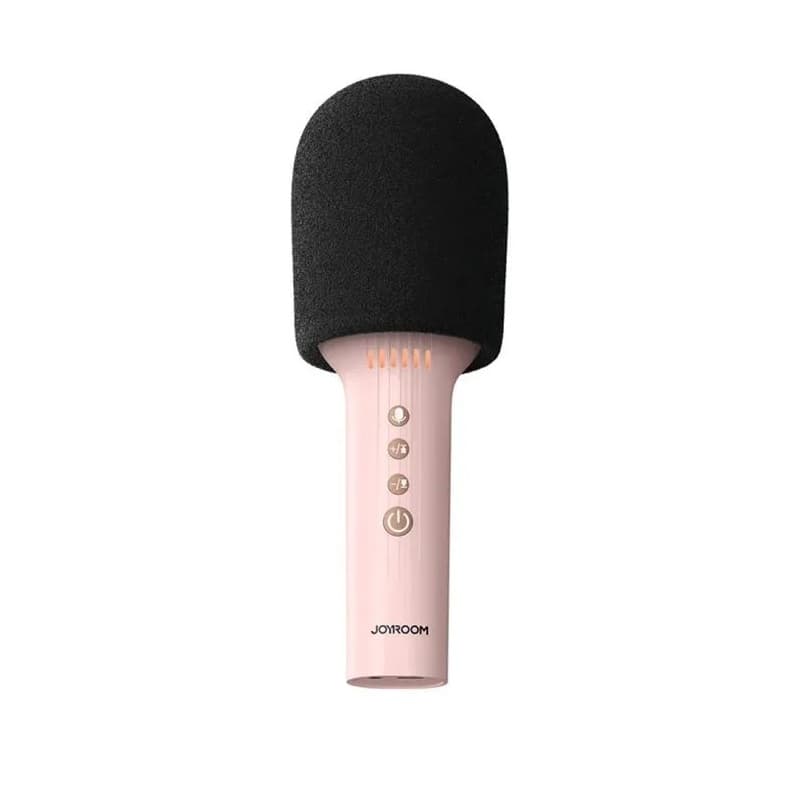 Микрофон-колонка для караоке Joyroom MC Series JR-MC5 1200mAh розовый