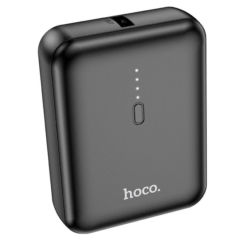 фото Внешний аккумулятор повербанк Power bank HOCO J96 Mini 5000mAh черный
