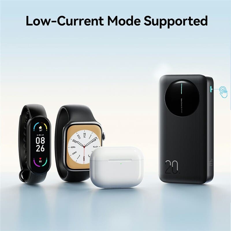 фото Внешний аккумулятор повербанк Power bank Joyroom JR-PBF14 Pro 20000mAh 22.5W с дисплеем черный