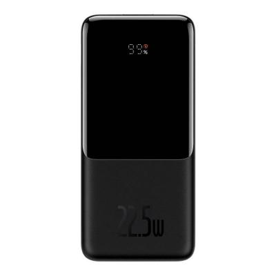 Внешний аккумулятор повербанк Power bank Baseus Elf Digital Display 10000mAh PD 22.5W черный PPJL010001
