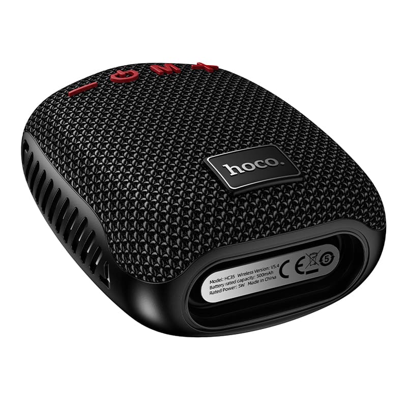 Колонка блютуз на руль велосипеда HOCO HC35 влагозащищенная черная 500mAh