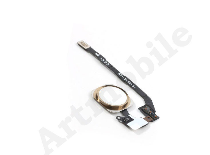 Шлейф для iphone 6 на кнопку Home золото