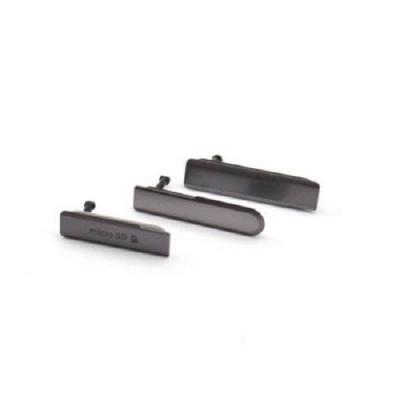 Комплект заглушек для Sony Z1 compact  черная 