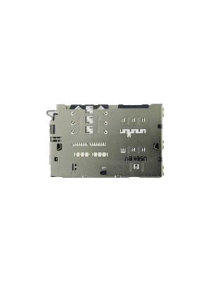 Connector (коннектор) MMC+Sim для Samsung A750