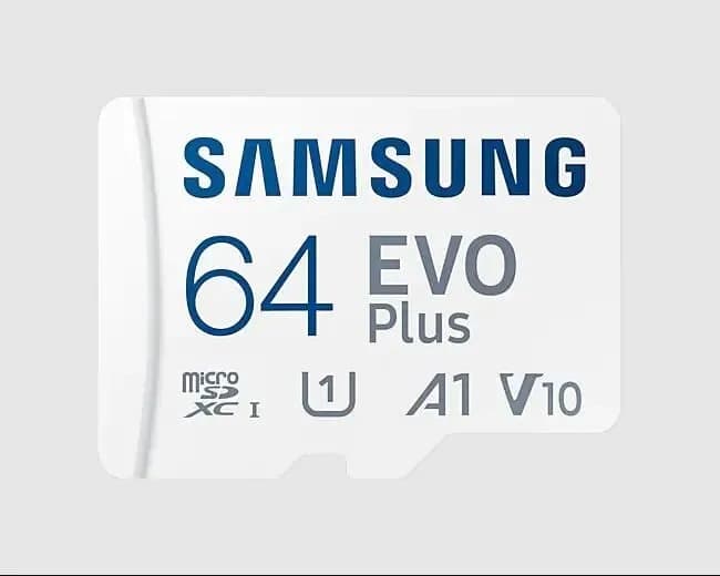 Изображение Карта памяти Samsung Micro SDXC Evo Plus UHS-1 A2 V30 4K 160MB/s Class 10 64Gb