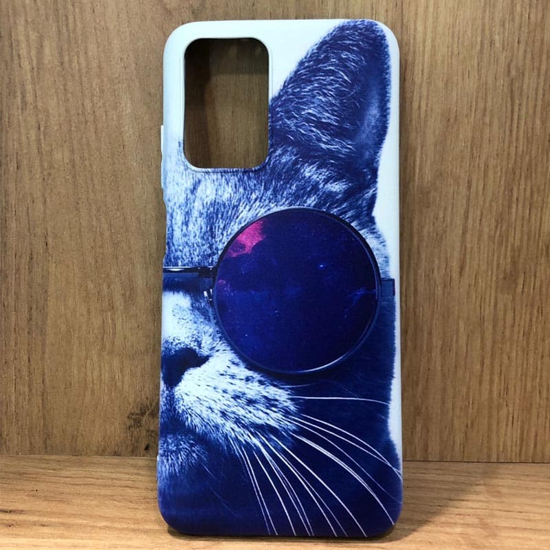 фото Чехол накладка для Xiaomi Redmi Note 12S 4G Gresso Пушистики-принт 1 силикон синий
