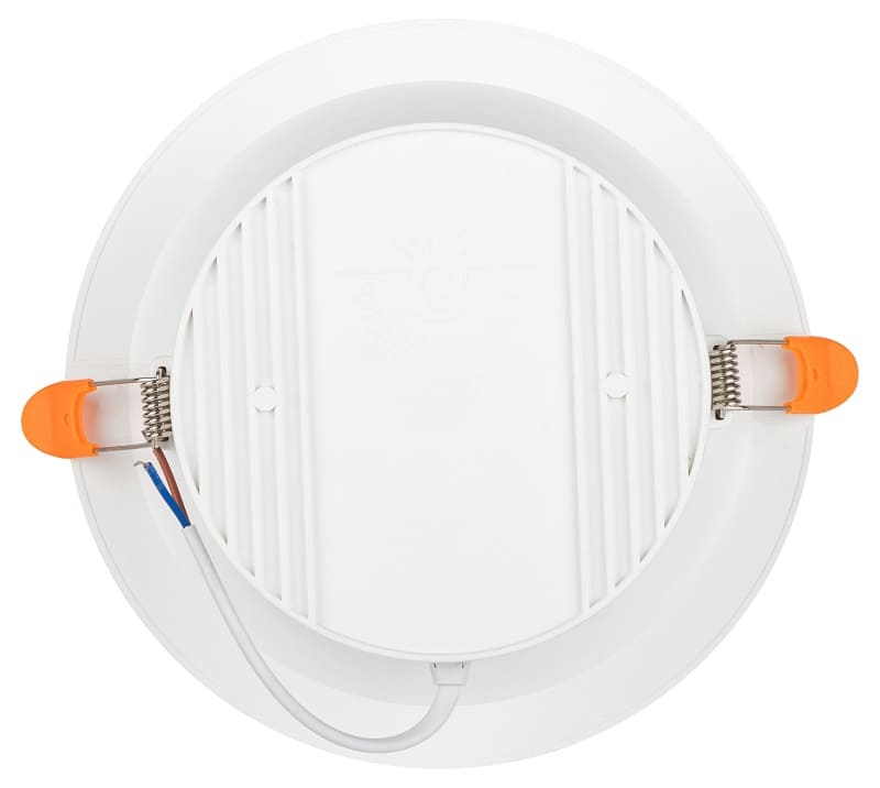 Светильник встраиваемый светодиодный Эра LED 21-24-6K круглый 24Вт 6500К холодный белый свет