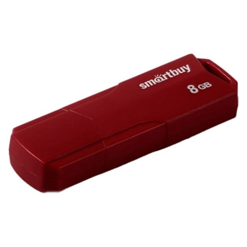 Изображение Флеш-накопитель Smartbuy Clue бургунди 8Gb