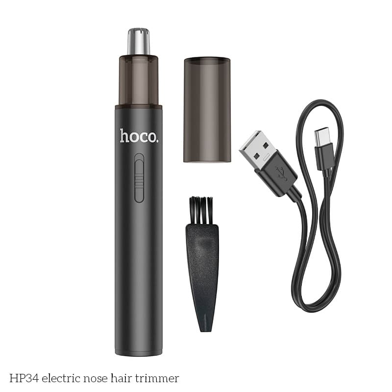Триммер для носа ушей Hoco HP34 100mAh черный