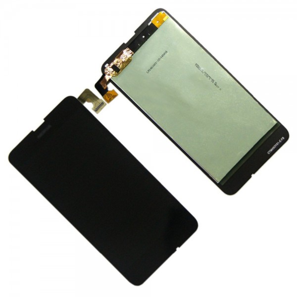 Дисплей для Nokia 630 + тачскрин черный с рамкой