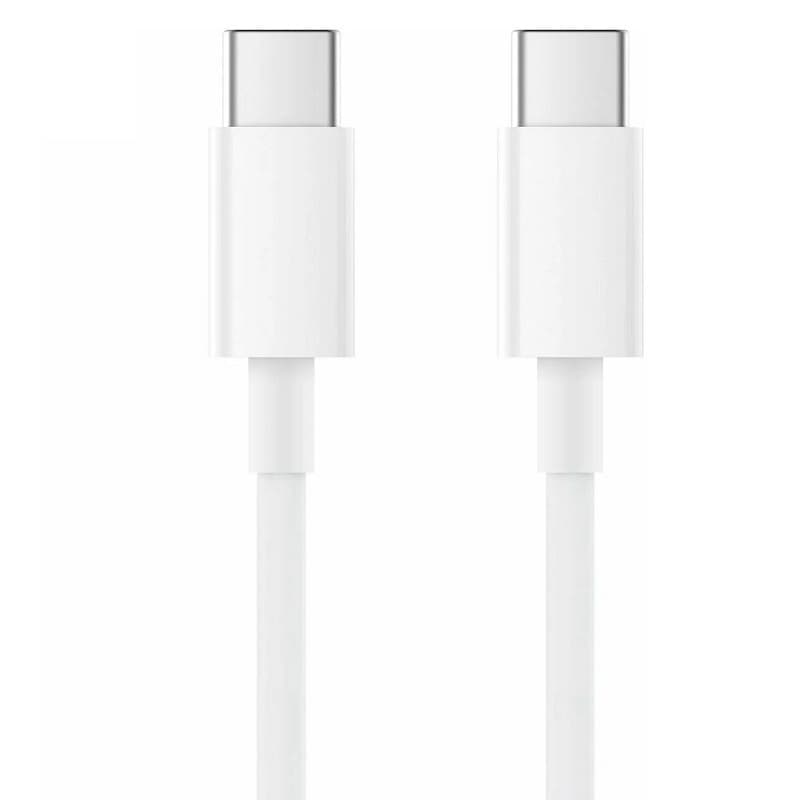 Кабель для быстрой зарядки Type-C USB to Type-C USB Xiaomi Mi 6A / 120 Вт 100см белый 