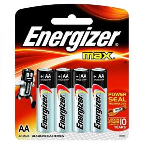 Батарейка Energizer алкалиновая LR6-4BL MAX 