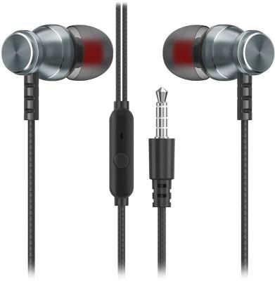 Наушники проводные Smartbuy M300 Jack 3.5mm, с микрофоном черный металл