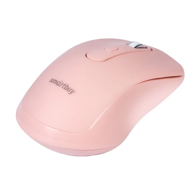 Мышь беспроводная Smartbuy ONE 282AG бесшумная розовая (SBM-282AG-N)
